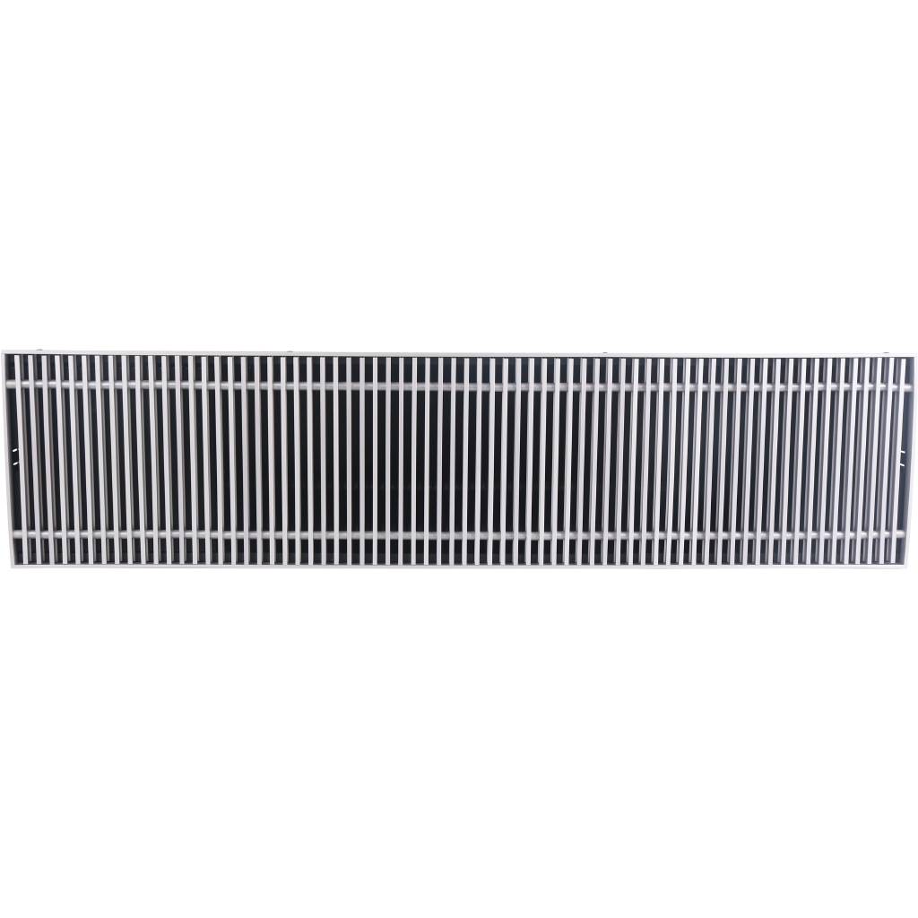Внутрипольный конвектор STOUT SCN-1100 110х240х1000 (Решётка роликовая) правое подключение, SCN-1100-1124100