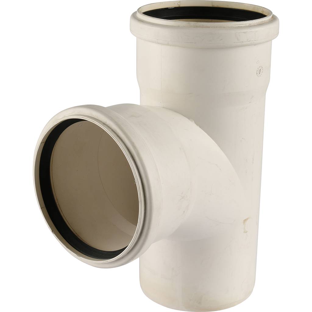 Тройник РЕХАУ RAUPIANO PLUS 90/90/87° max flow (гидравл. оптимизированный радиус изгиба), 11233041001