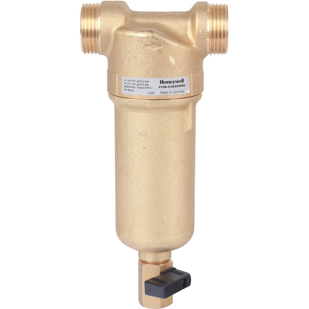 Honeywell (Resideo Braukmann) на горячую воду, 100 мкм, 3/4, FF06-3/4AAM