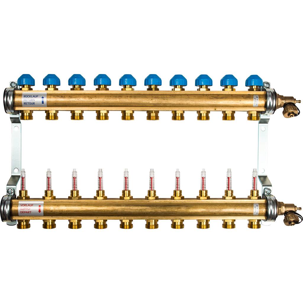 Коллектор с расходомерами Watts HKV/T-10, 10004204