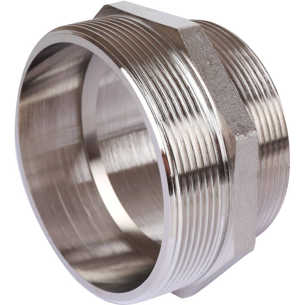 Ниппель НН STOUT переходной никелированный 3 X2 1/2, SFT-0004-003212