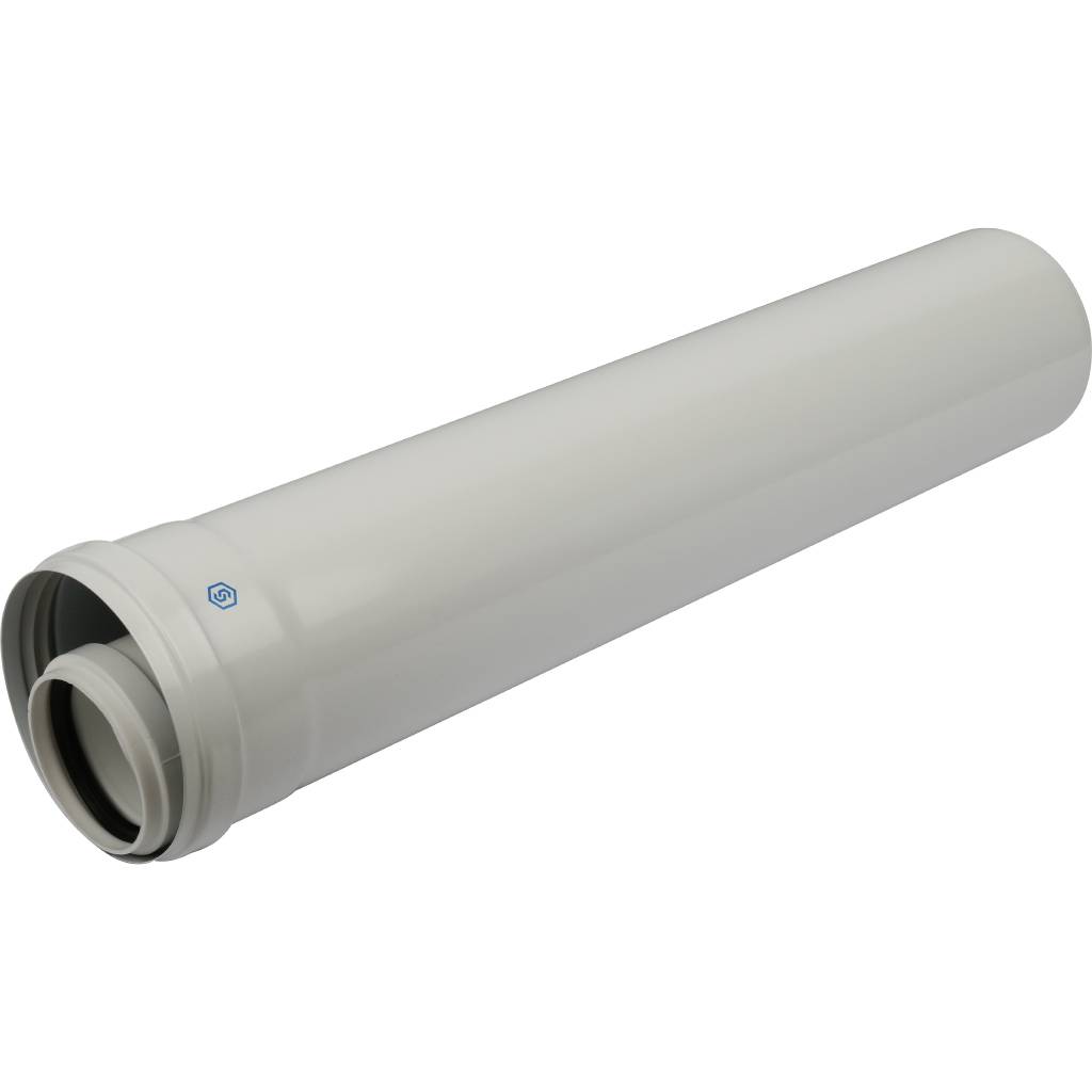 *SCA-8610-000500 STOUT Элемент дымохода конденсац. труба 500 мм DN60/100 м/п PP-FE, SCA-8610-000500
