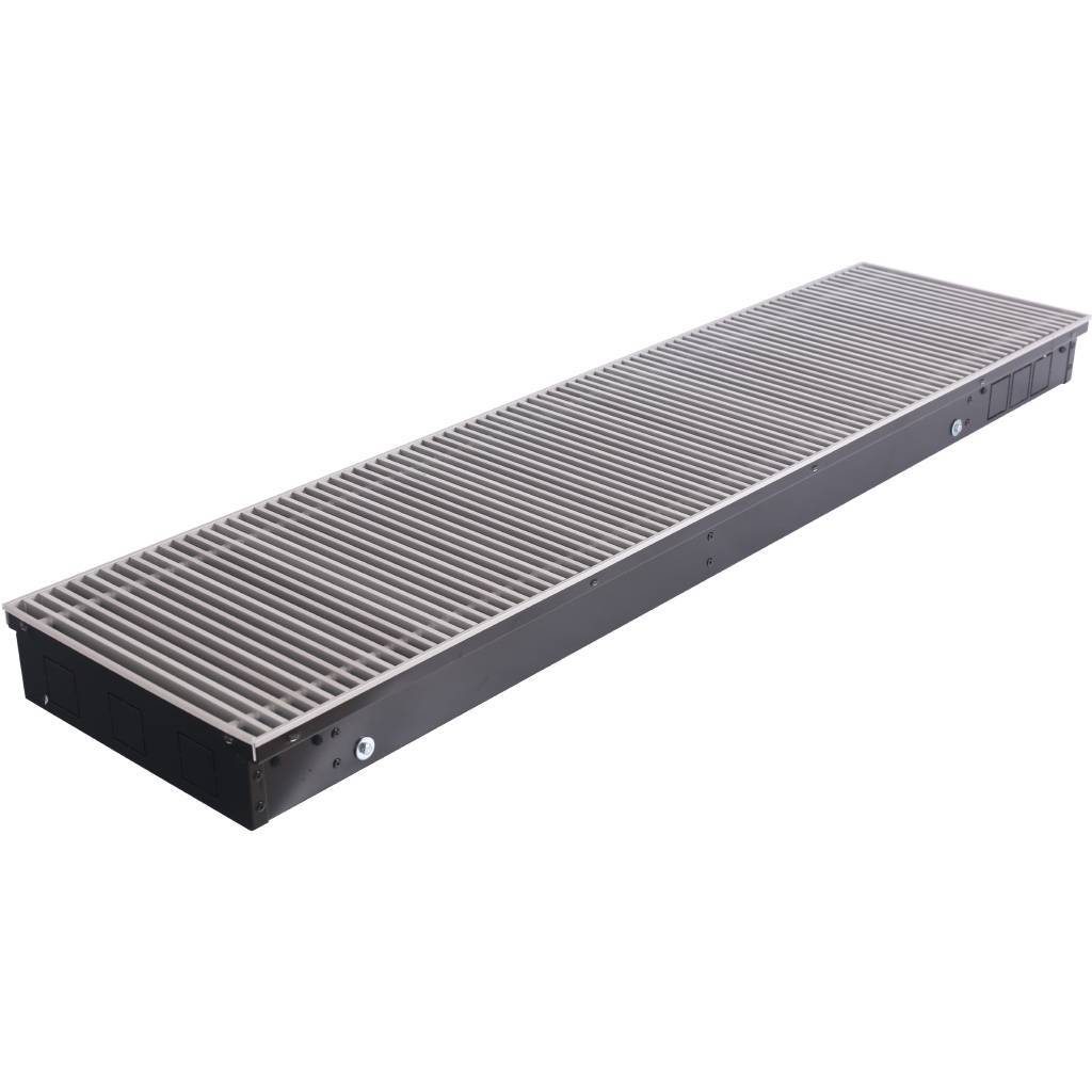 Внутрипольный конвектор STOUT SCN-1100 80х300х1200 (Решётка роликовая) правое подключение, SCN-1100-0830120