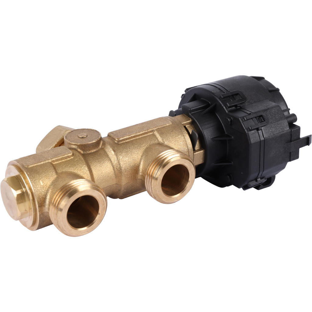 Комплект трехходового клапана STOUT для котла + бойлера 3/4 Kvs 4,4 м3/ч, SFB-0001-000001