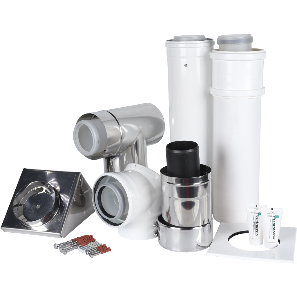 Система отвода дымовых газов Buderus GAF-K 80/125 KAS V2, 29 - 43 kW, 7747215369