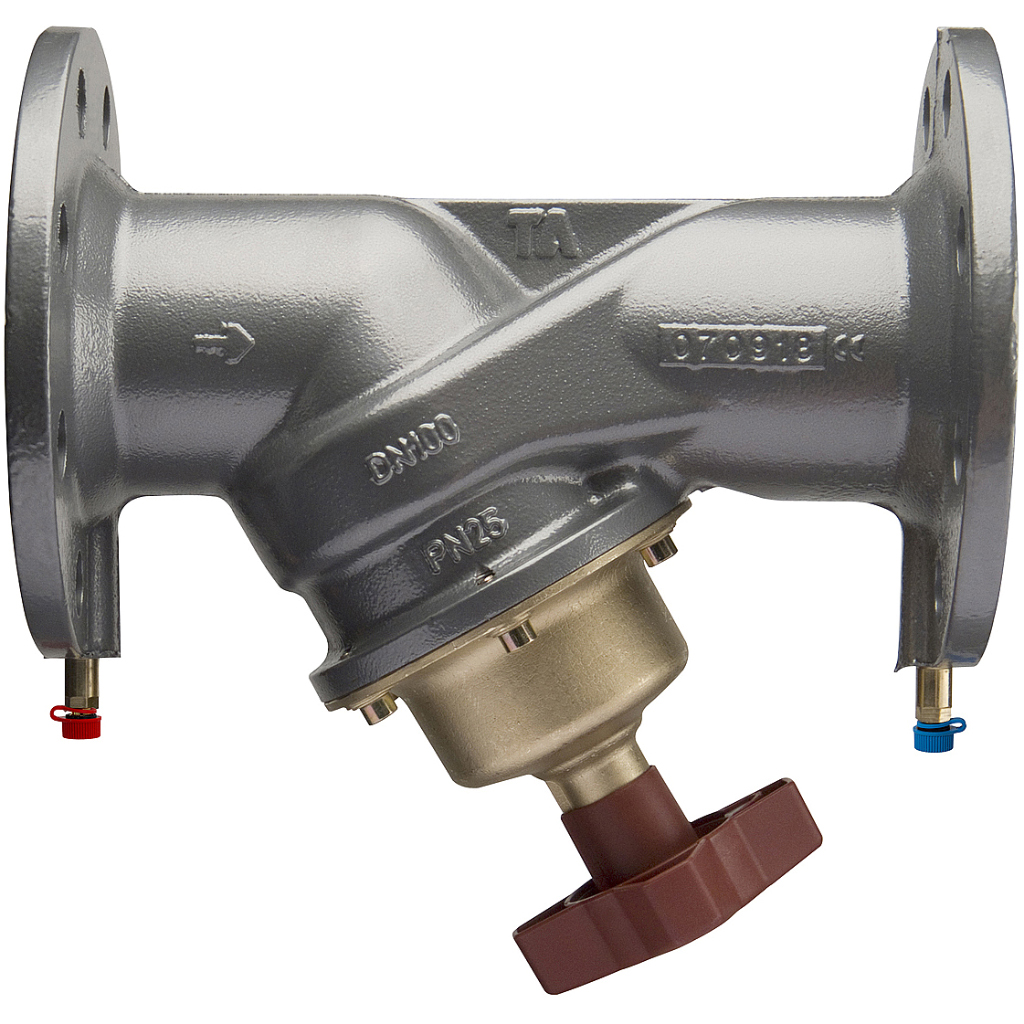 Клапан балансировочный HEIMEIER STAF-SG DN 100 PN25 ручной фланцевый, 52182090