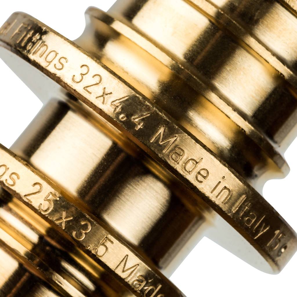 Муфта STOUT соединительная переходная для труб из сшитого полиэтилена (аксиал., 32x25), SFA-0004-003225