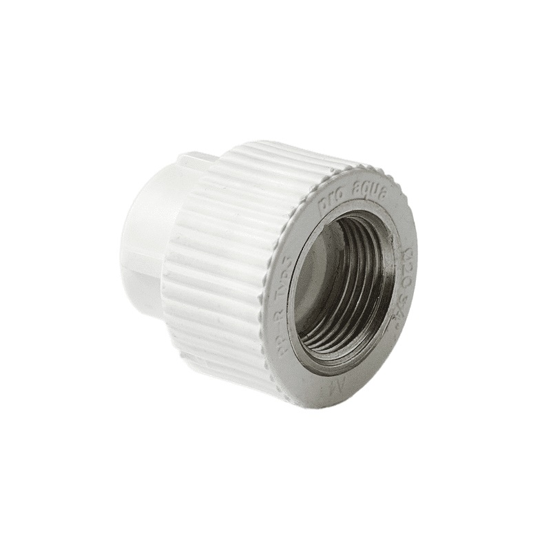 Муфта комбинированная Pro Aqua d= 32-1 PP-R ВР Белая, PA22018P