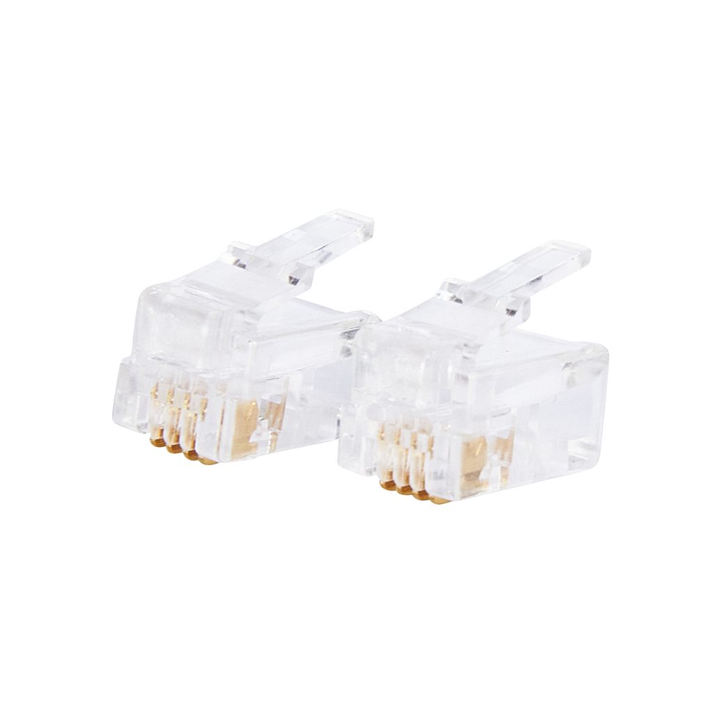 Коннектор 4P4C (RJ11), 10шт. Ectocontrol, ec01062