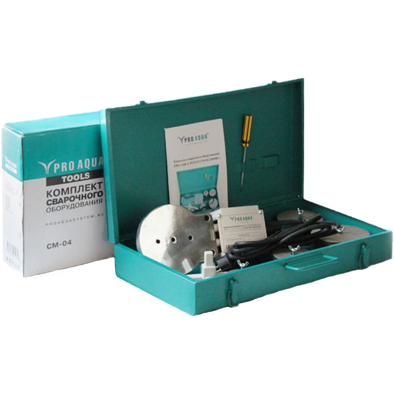 Комплект сварочного оборудования Pro Aqua 2000 Вт PP-R, CM-04