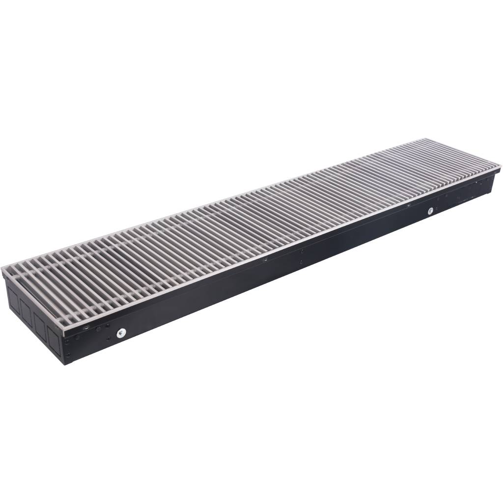 Внутрипольный конвектор STOUT SCN-1100 80х240х1200 (Решётка роликовая) правое подключение, SCN-1100-0824120