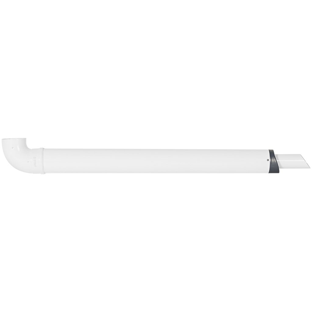 STOUT SCR-6010-251250 STOUT Комплект дымохода Антилед УНИВЕРСАЛЬНЫЙ традиц. коакс. D60/100, L1250 (хомут, фланец, втулка, адаптер, рабочая длина 1000 мм) кроме Immergas, Navien D75/100 стар., SCR-6010-251250