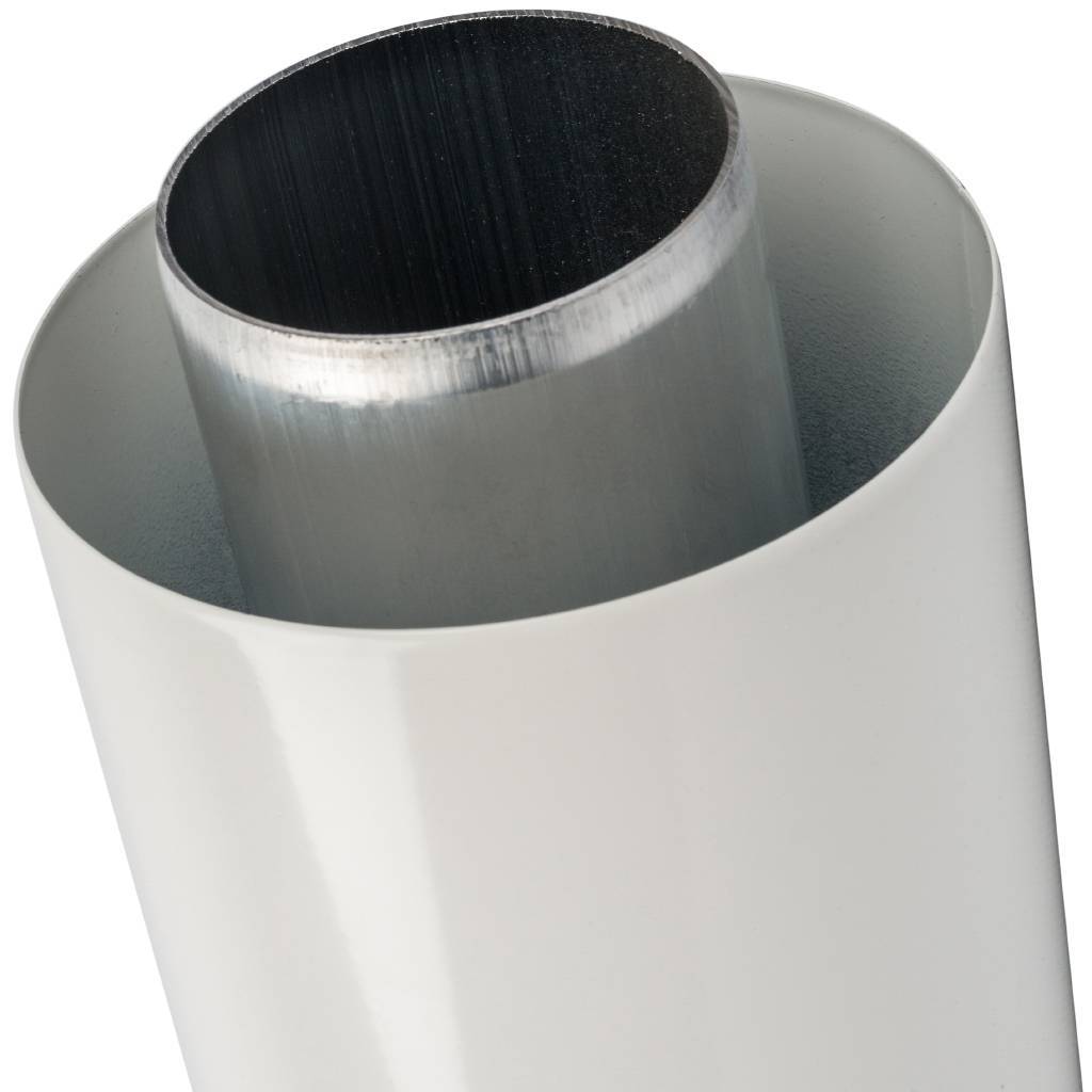*SCA-6010-001000 STOUT Элемент дымохода DN60/100 труба коаксиальная 1000 мм п/м, уплотнения и хомут в комплекте, SCA-6010-001000