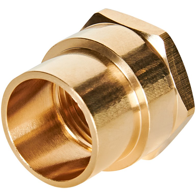 Переход JINTIAN ВП-ВР 22x3/4 из латуни под пайку, JT-142702234