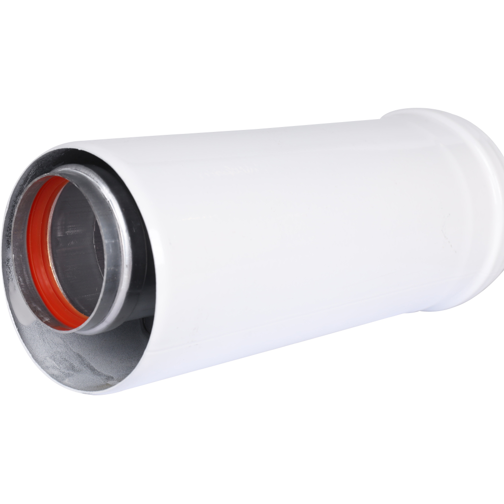Удлинитель дымохода традиционный коаксиальный ROMMER D60(п-м)/100(м-п), L250, RCA-6010-000250