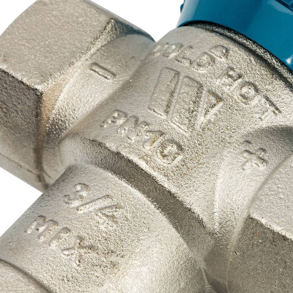Термостатический смеситель Watts 3/4 BH AQUAMIX (25-50*C), 10017420