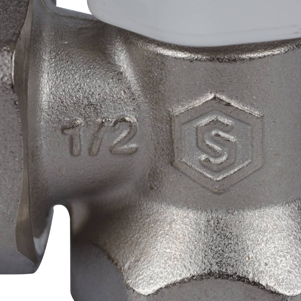 Клапан запорно-балансировочный угловой STOUT SVL 1/2 (с дополнительным уплотнением), SVL-1156-100015