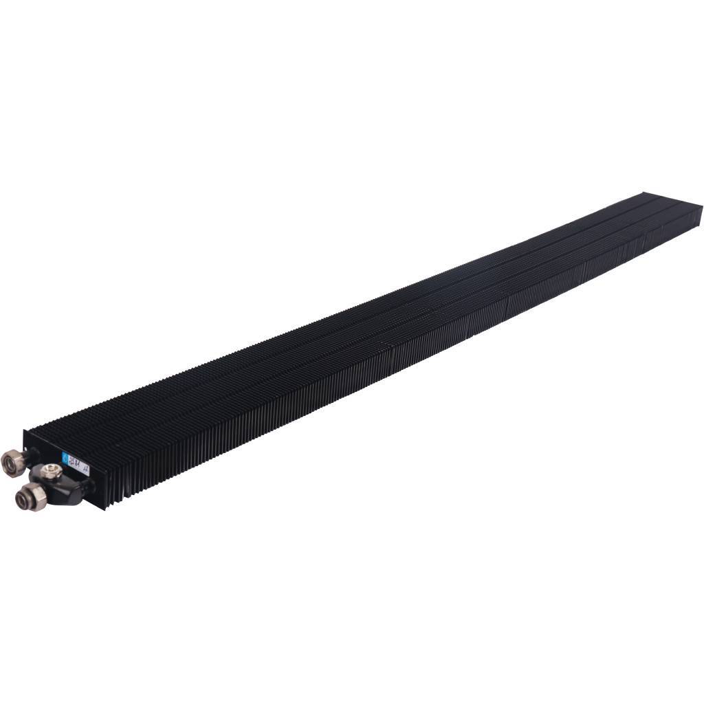 Внутрипольный конвектор STOUT SCN-1100 80х300х2000 (Решётка роликовая) правое подключение, SCN-1100-0830200