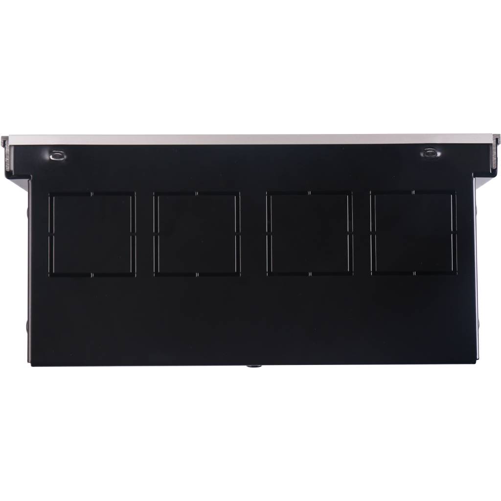 Внутрипольный конвектор STOUT SCQ-1100 75х240х2250 (Решётка роликовая) правое подключение, SCQ-1100-0724225
