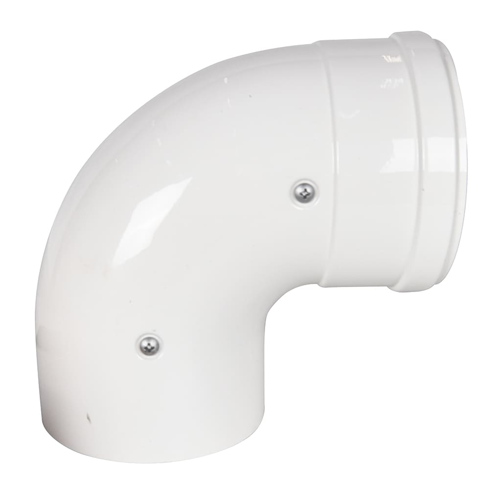 Отвод 90° конденсационный коаксиальный ROMMER D60(п-м)/100(п-м), RCA-8610-010090