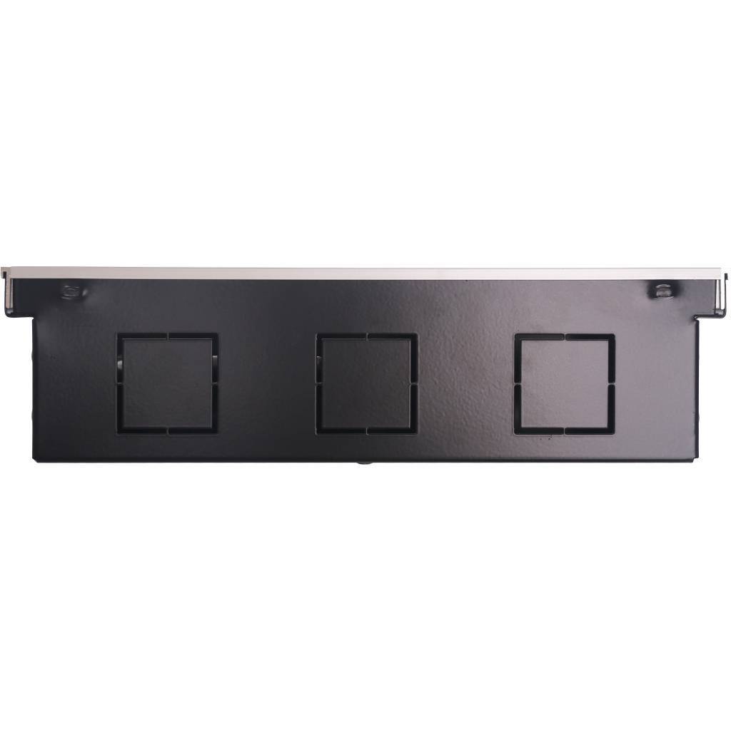 Внутрипольный конвектор STOUT SCN-1100 80х300х1400 (Решётка роликовая) правое подключение, SCN-1100-0830140