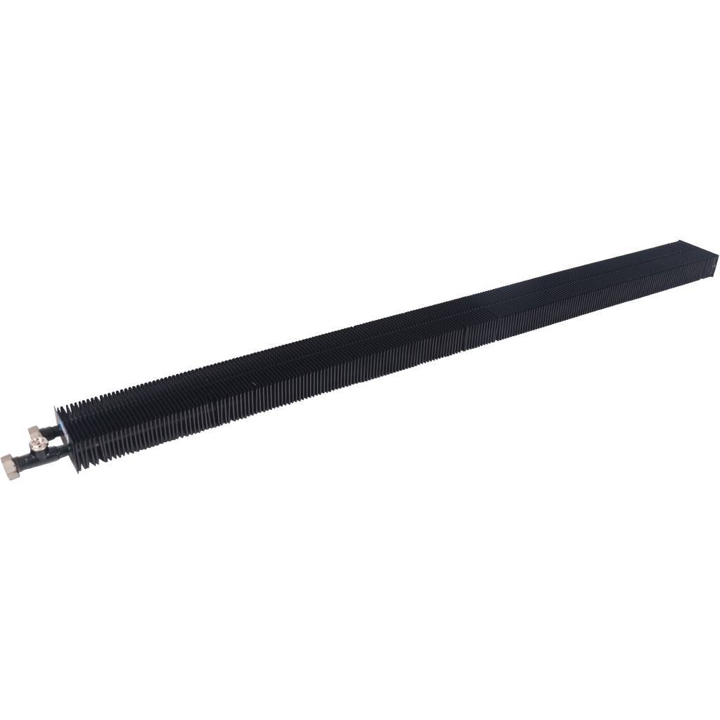 Внутрипольный конвектор STOUT SCQ-1100 75х240х2000 (Решётка роликовая) правое подключение, SCQ-1100-0724200