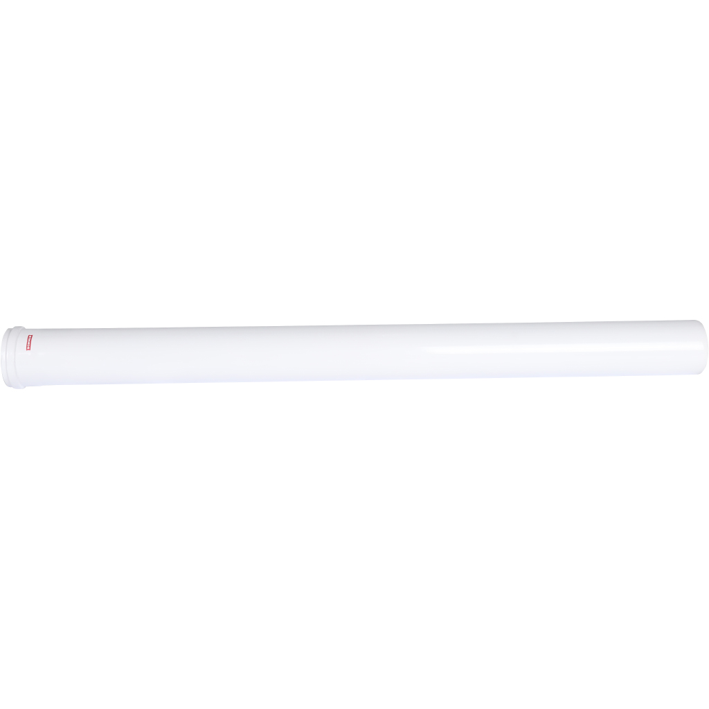 Удлинитель дымохода традиционный ROMMER D80(п-м), L1000, RCA-0080-001000