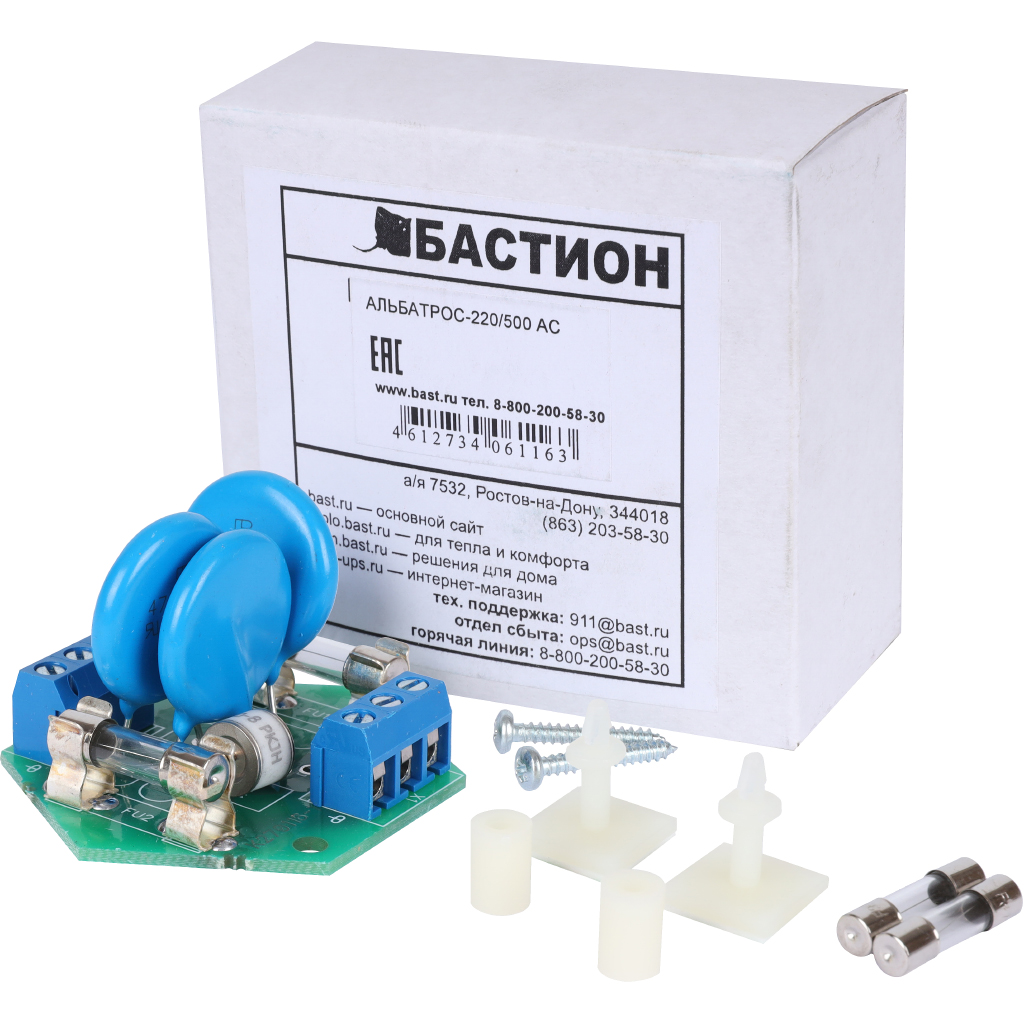 Устройство защиты от импульсных перенапряжений Teplocom АЛЬБАТРОС-220/500 АС (УЗИП), 222