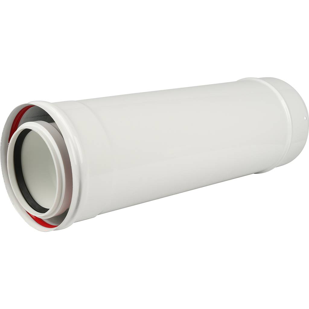 Коаксиальное удлинение Baxi полипропиленовое (диам. 110/160 мм, длина 500 мм, HT), KUG71413371-