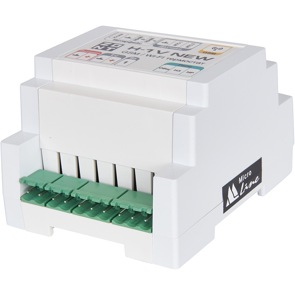 Термостат ZONT H-1V New GSM-Climate с GSM-модулем и адаптером 220/12 В, ML00005890