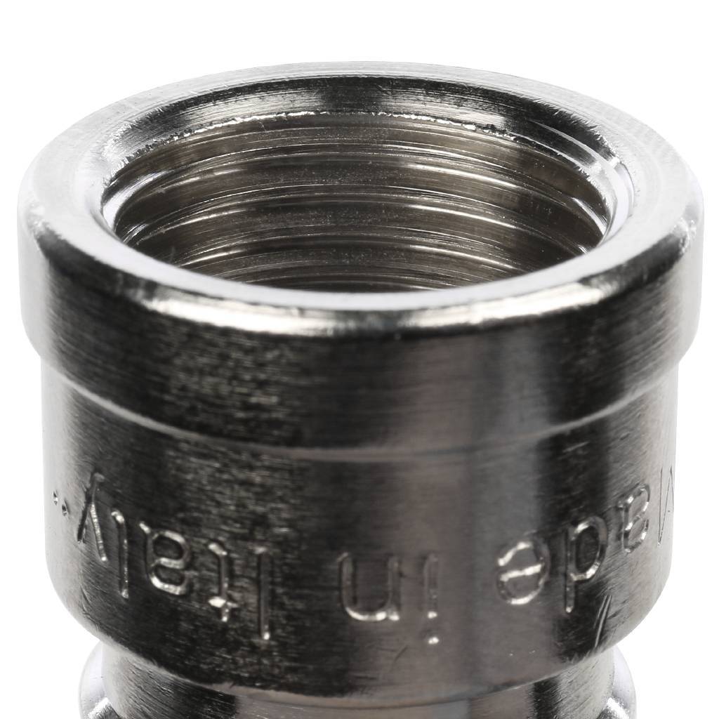 Муфта STOUT ВВ переходная никелированная 1/2X3/8, SFT-0006-001238