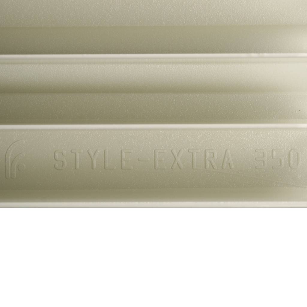 Радиатор биметаллический Global STYLE EXTRA 350 10 секций боковое подключение (белый RAL 9010), STE03501010