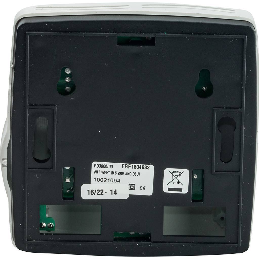 Термостат комнатный электронный Watts WFHT-20021 (нормально открытый), 10021094