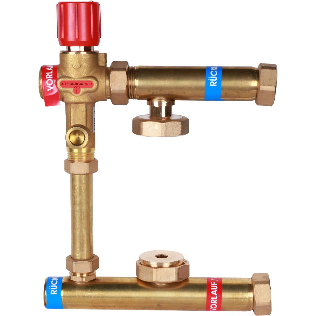 Насосно-смесительный узел STOUT ISOTHERM 30-50°C, без насоса, SDG-0120-006000