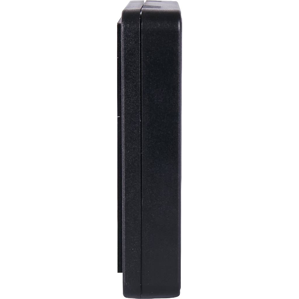 Проводной комнатный регулятор STOUT R-10z, черный, STE-0101-010004