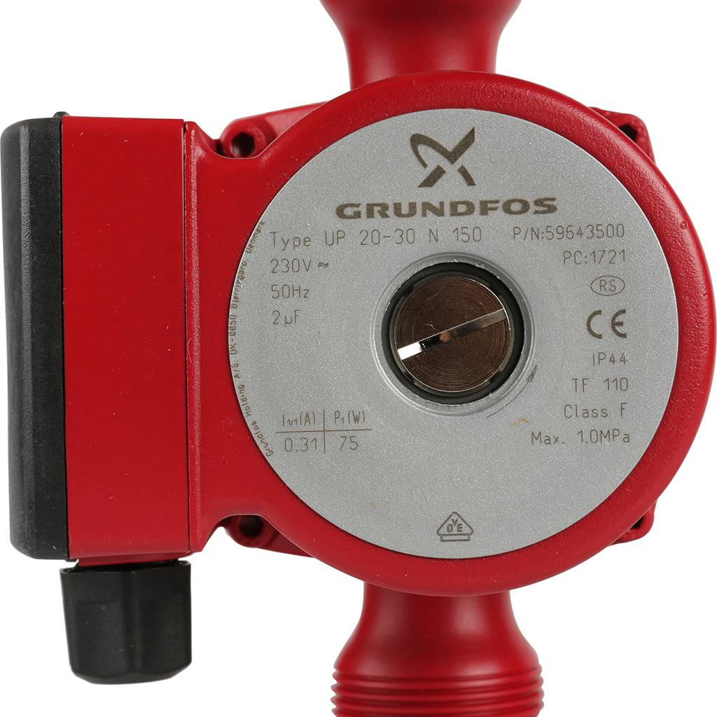 Насос циркуляционный/ бытовой Grundfos UP 20-30 N, 59643500