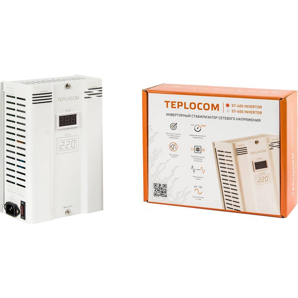 Teplocom ST 600 Invertor Фазоинверторный стабилизатор сетевого напряжения, 687