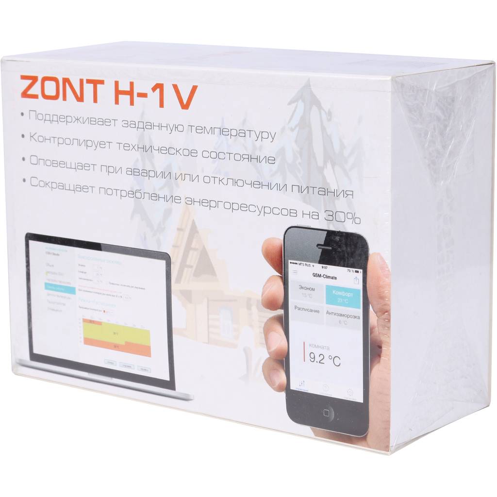 Блок дистанционного управления котлом PROTHERM GSM-Climate ZONT H-1V, 9900000381