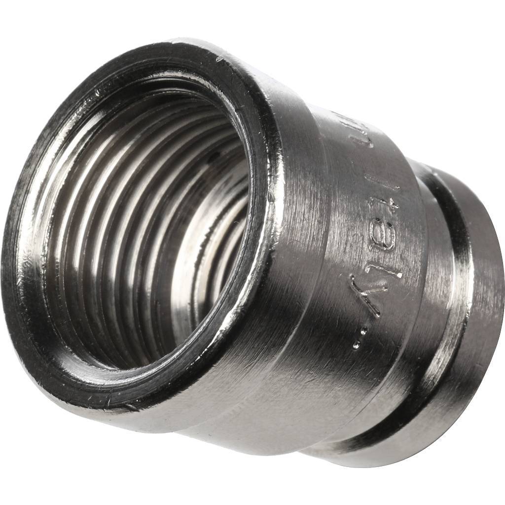 Муфта STOUT ВВ переходная никелированная 1/2X3/8, SFT-0006-001238