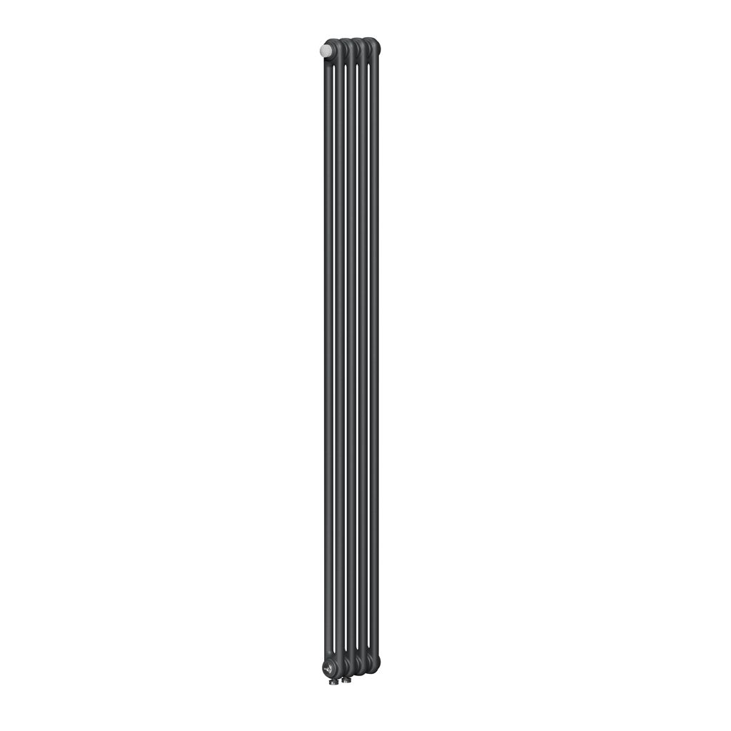 RIFAR TUBOG 2180/6 радиатор трубчатый нижнее подключение DV1 (цвет Титан), TUB 2180-06-DV1-TI