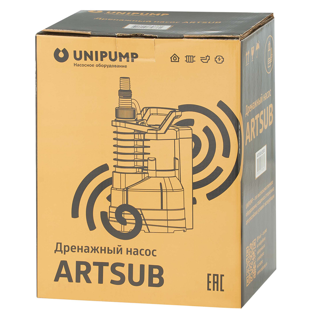 Насос дренажный UNIPUMP ARTSUB Q550, 69295