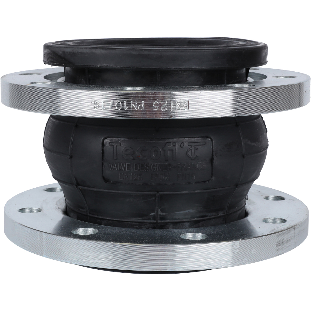 Компенсатор Tecofi DI7240N Ду125 Ру10/16 фланцевый EPDM, DI7240N-0125