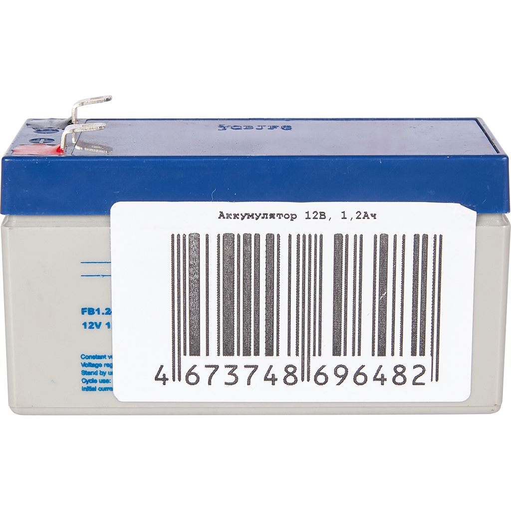 Аккумулятор, 12В, 1,2 Ач Ectocontrol, ec01037