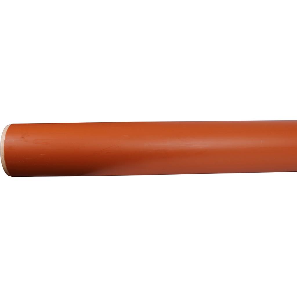 Труба Sinikon НПВХ D160x4,0 SN4, 2000мм для наружной канализации, 22020.R