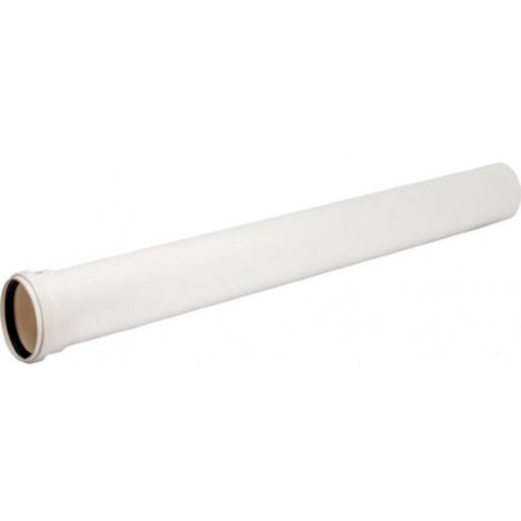 Удлинитель дымохода конденсационный ROMMER D80(п-м), L1000, RCA-0808-00001000
