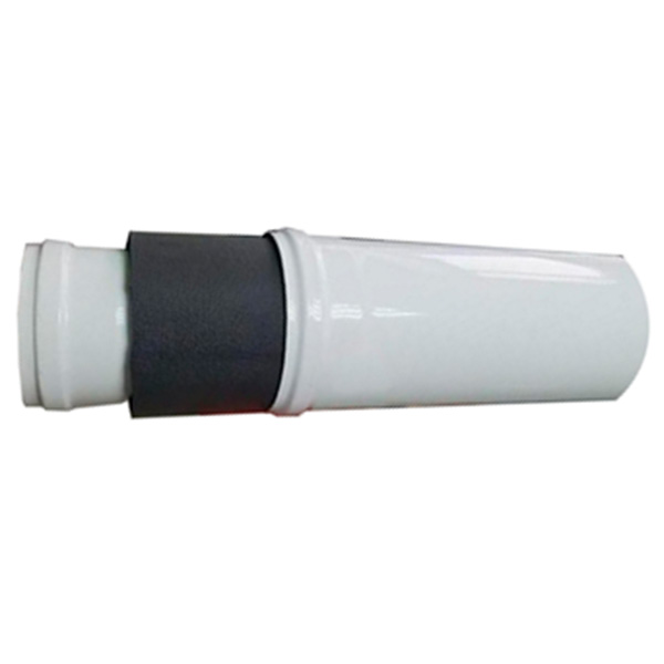 Удлинитель дымохода утепленный традиционный ROMMER D80(п-м), L1500 (газоход до 185 градусов), RCA-0080-801500