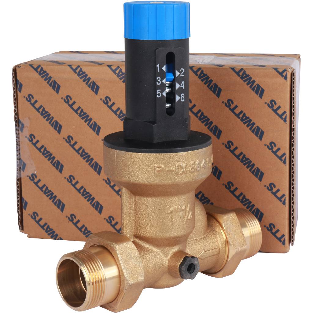 Watts DRV 32 N редуктор давления DRV-N 1 1/4 со шкалой регулировки, 10015773