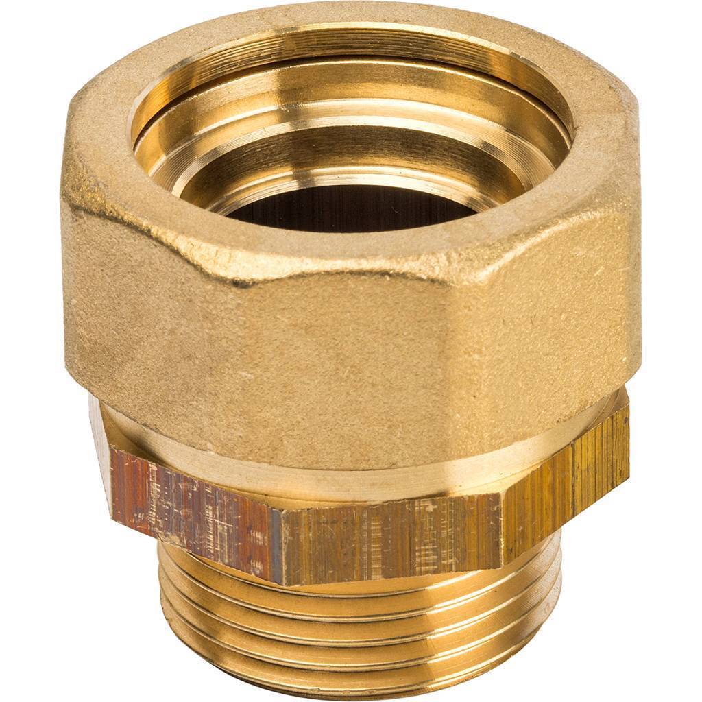 Комплект концевого фитинга Meibes FixLock DN25 1 для подключения трубы Inoflex, M46102FL
