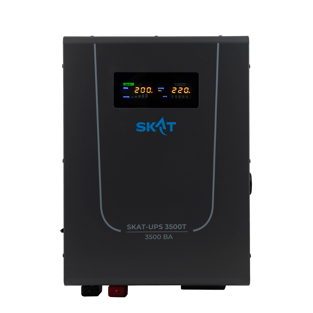 Источник питания Teplocom SKAT-UPS 3500T Line-Interactive 220В, 3500ВА, работает от 1 внешней АКБ, 4549