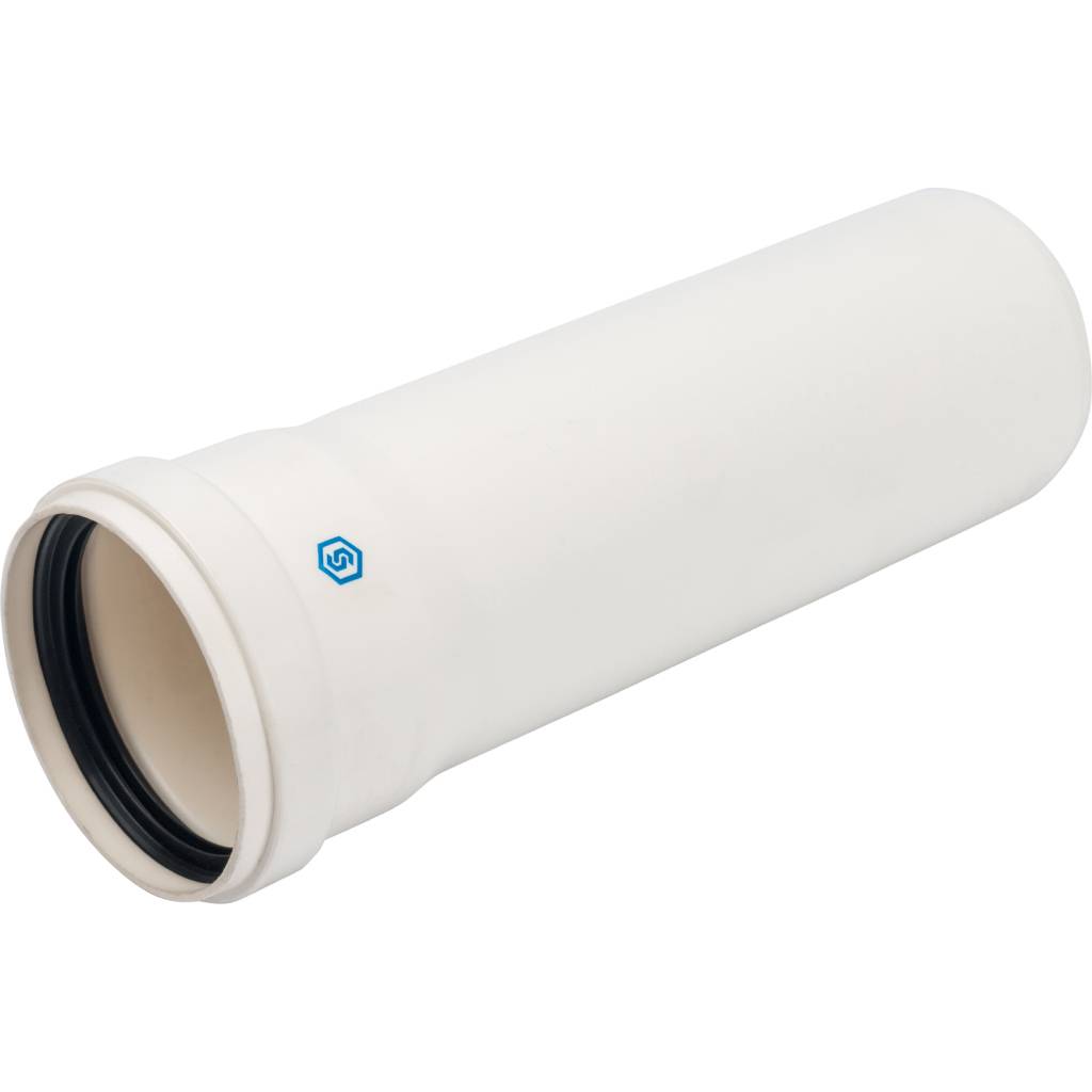 *SCA-8080-000250 STOUT Элемент дымохода конденсац. труба 250 мм DN80 м/п PP-FE, SCA-8080-000250